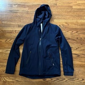 Navy lulu windbreaker